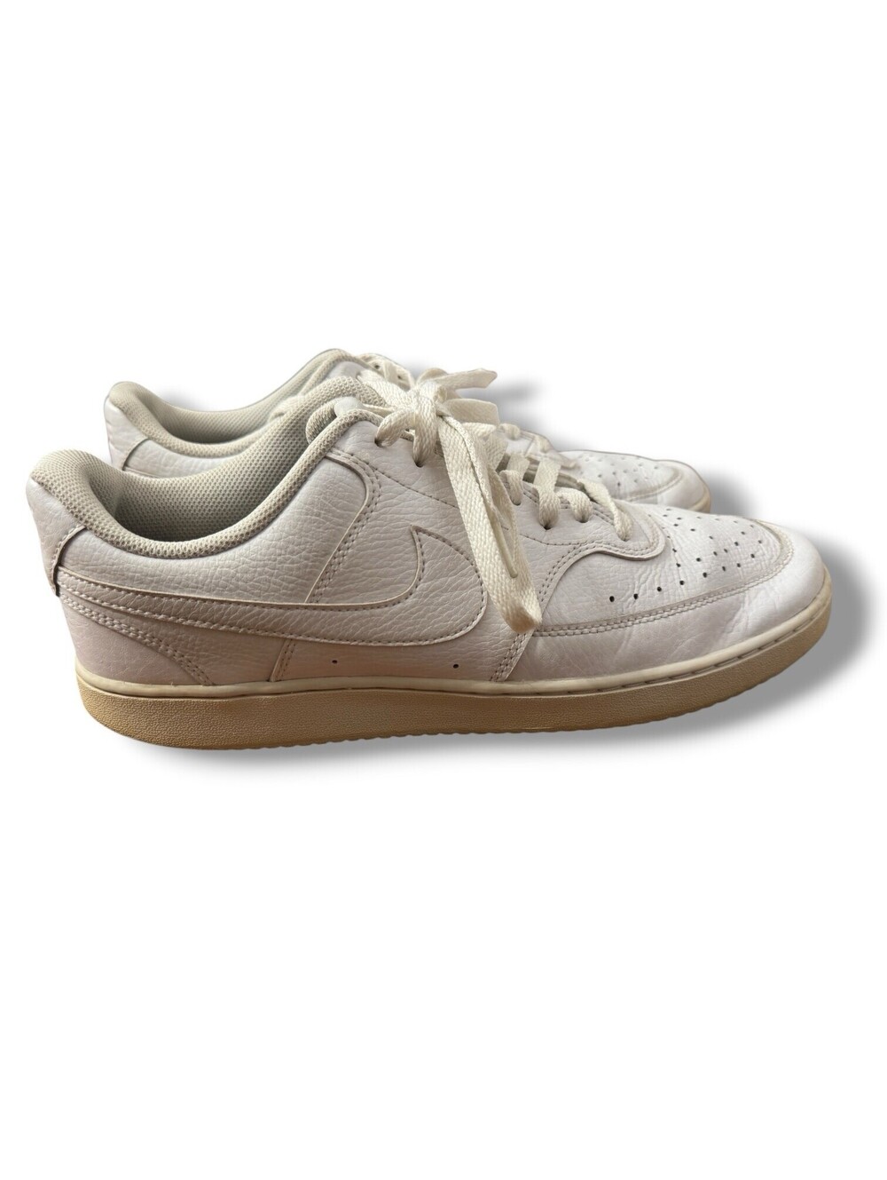 Nike Court Vision Low Triple White CD5463-100 Activewear Women’s Size 11